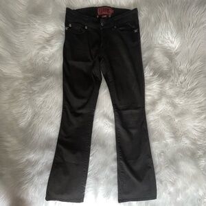 vintage TRIPP nyc black low rise flare jeans Size 3